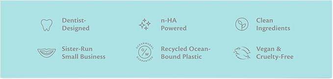 Cocofloss Cocoshine Whitening Toothpaste, Remineralize & Repair Sensitive Teeth, Fluoride-Free with n-HA, Kid-Friendly, Delicious Mint, 3.4 oz