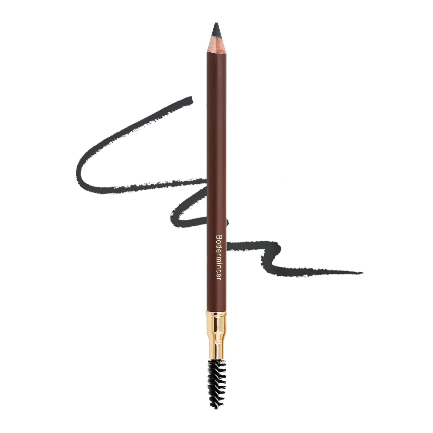 Bodermincer Eyebrow Pencil Longlasting Waterproof Durable Automaric Liner Eyebrow 5 Colors to Choose (5pcs, 4# Grey)