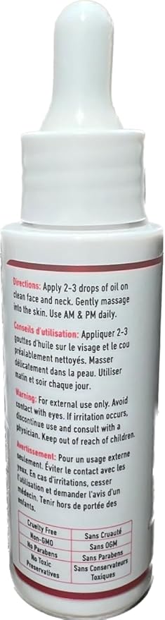 Astaxanthin-A Organic Facial Oil - Face Moisturizer - Face Moisturizer for Women - Face Oil for Women - Skin Oil for Face - Organic Skin Care