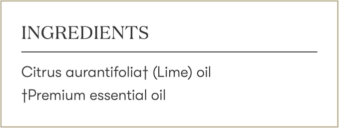 Young Living Lime Essential Oil - 15ml of Pure Aromatherapy Bliss: Awaken Your Senses with a Refreshing Citrus Fragrance - Premium Grade for Diffusion and Topical Use