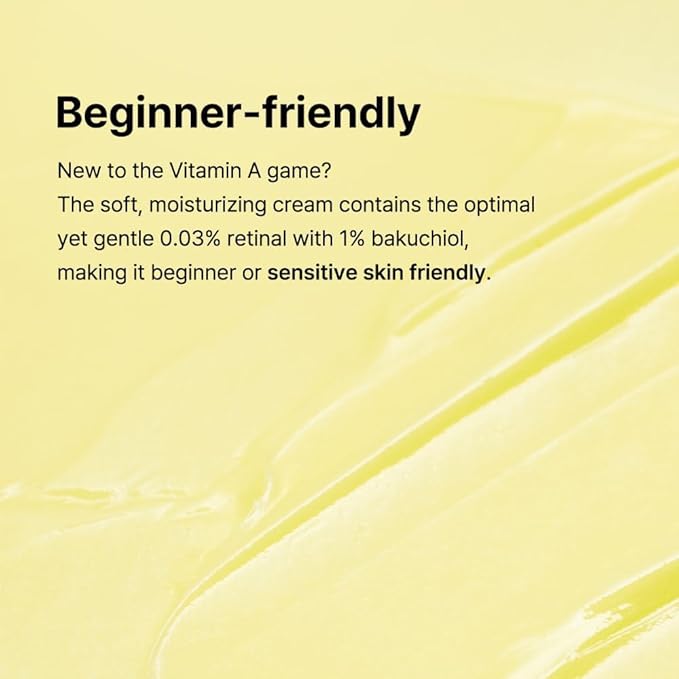 BY WISHTREND Vitamin A-mazing Bakuchiol Retinal Night Cream (0.35 Ounce (Pack of 1))