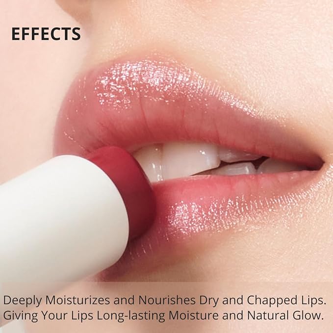 All Day Essential Tinted Lip Balm 02 Casual Nude | Natural Gloss Finish, Moisturizing Lip Care, Deep Nourishing Plant-Based Chapstick, Hydrating Lip Butter for Dry Cracked Chapped Lips