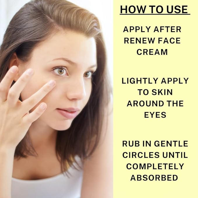 Skin Nation Rejuvenating Eye Gel, Super Hydrating with Peptides, Hyaluronic Acid and Green Tea, Lightweight Plant Based Under Eye Cream for Puffiness, Dark Circles and Smooth Skin, 0.5 oz