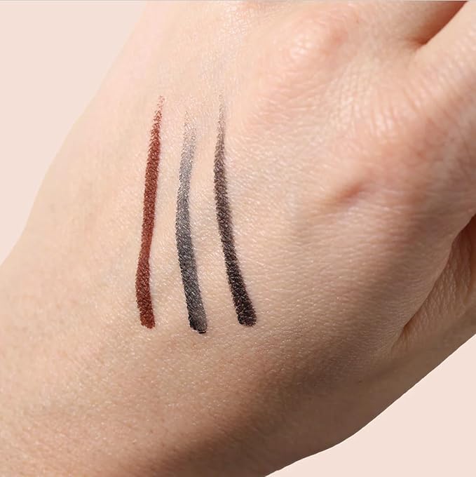 BOOM! Beauty Pure Precision Eyeliner: All-Natural, Skin-Loving, All-Day Wear. Waterproof, Smudge-proof, Smooth Glide Pencil. Richly Pigmented Vegan Eye Makeup For Ageing Skin (Espresso Brown)