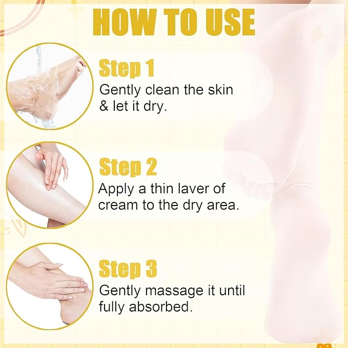 2Pcs Turmeric Foot Cream Set, Hydrating & Softening Hand and Foot Cream Balm Stick, Hand and Foot Cracked Heel Moisturizer, for All, Heel Balm Stick for Dry Elbows, 1.41 Oz Each