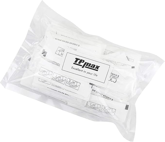 300 Count Dental Flossers Each Individually Wrapped, Floss Singles Bag, Travel Hotel Restaurant Office Car Dental Floss, Floss Picks Oral Care Teeth Clean Flat Wire