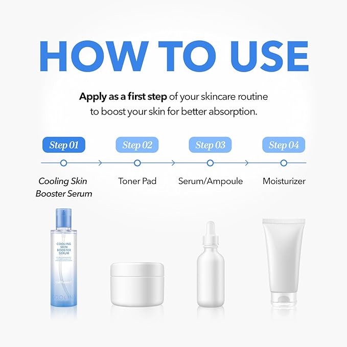 Cell Fusion C Cooling Skin Booster Serum, Hydrating First Serum for Pore Care and Cooling, Nano Hyaluronic Acid + Green Caffeine, 5.07 fl.oz / 150ml