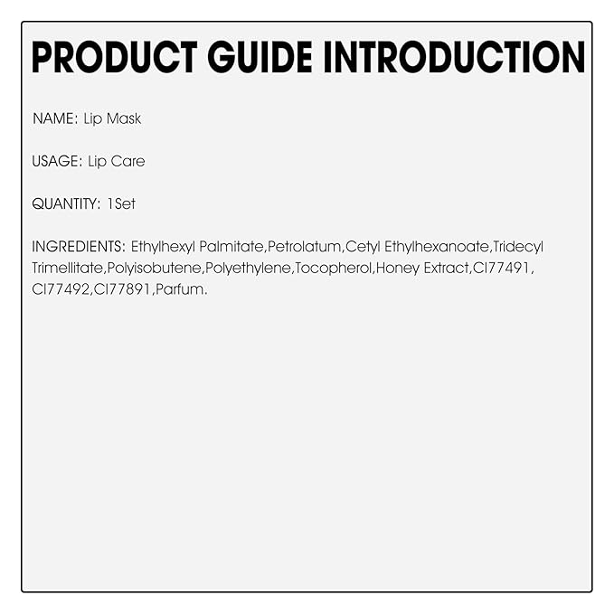 2 PCS Honey Lip Balm Pot, Strawberry & Honey Lip Mask, Reduces Lines, Hydrate & Moisturizing Skin Care, Prevention Dry Cracked Lips Repair Treatment