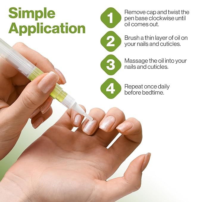 Cuticle Oil Pen with Milk and Honey - Cuticle Protector - Nail Care and Growth Treatment - Acrylic Nail Art Accessory - Contains Vitamin E