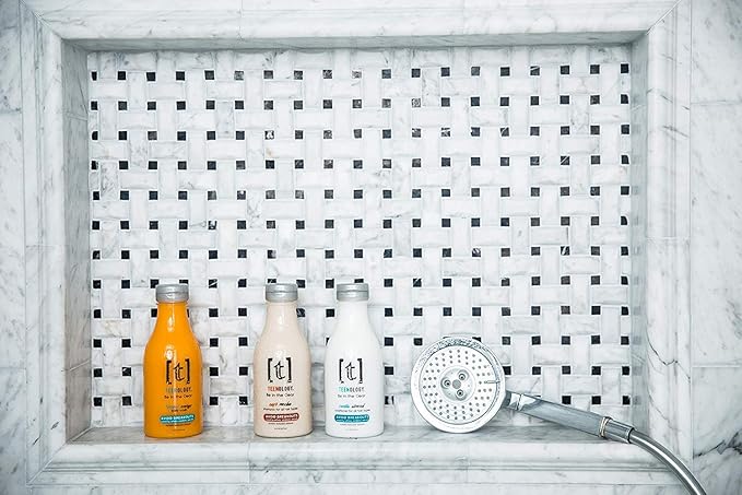 Teenology Conditioner for Teens - Avoid Forehead and Body Acne - Sulfate and Paraben Free, Noncomedogenic, Natural Botanical Extracts, Blueberry Pomegranate Cucumber - 16 oz.