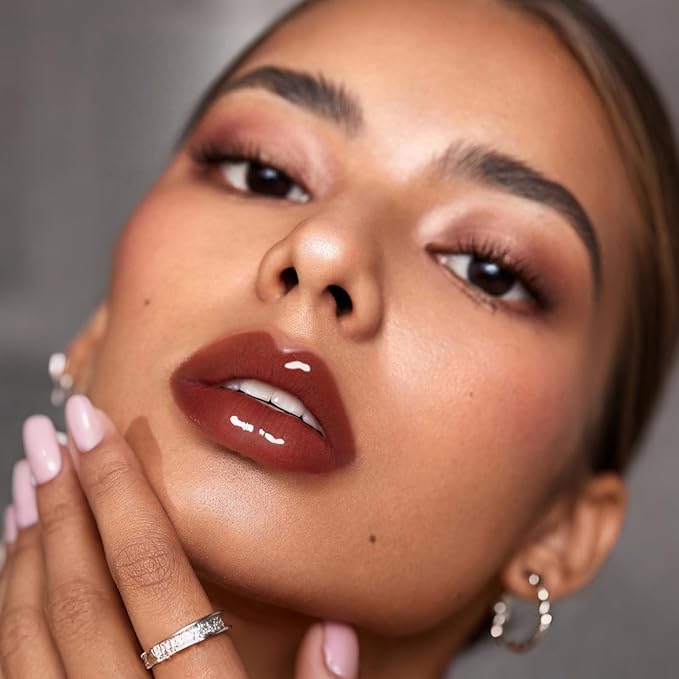 Dmsky 12 Pack Lip Gloss Set, 6 Colors Shiny Soft Lip Gloss Bulk, Lip Oil for Dry Cracked Lips Moisturizing Nourishing,Lip Stain With Rich Varied Colors For Girls and Women Makeup