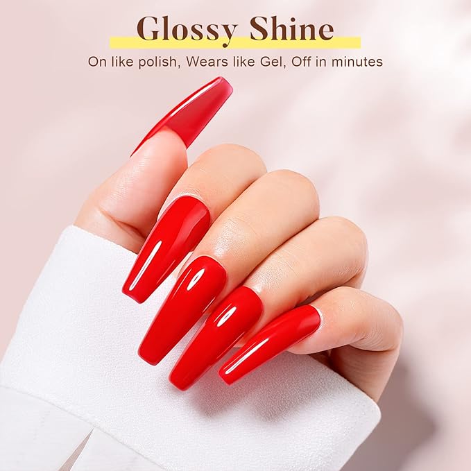 AIMEILI Hema Free No Wipe Top Coat Base Coat & Cuticle Oil Set, Glossy Shine Gel Top Coat Long Lasting DIY Home Gel Nail Lamp Required, Cuticle Oil Care for Nails