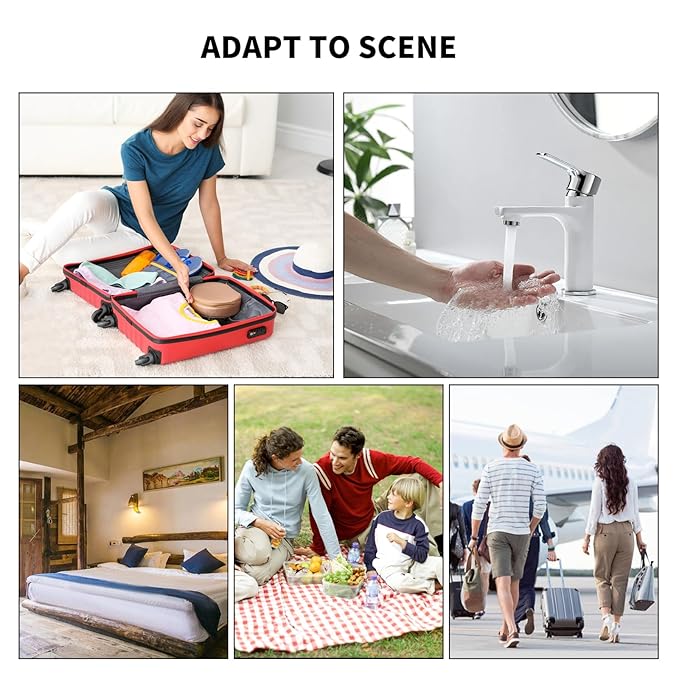 200 Pack 0.5oz Travel Soap, Mini Round Cleansing Bars Soap Bulk Travel Size, Individually Wrapped Toiletries Amenities for Hotel, Airbnb, Shelter, Camping and Traveling