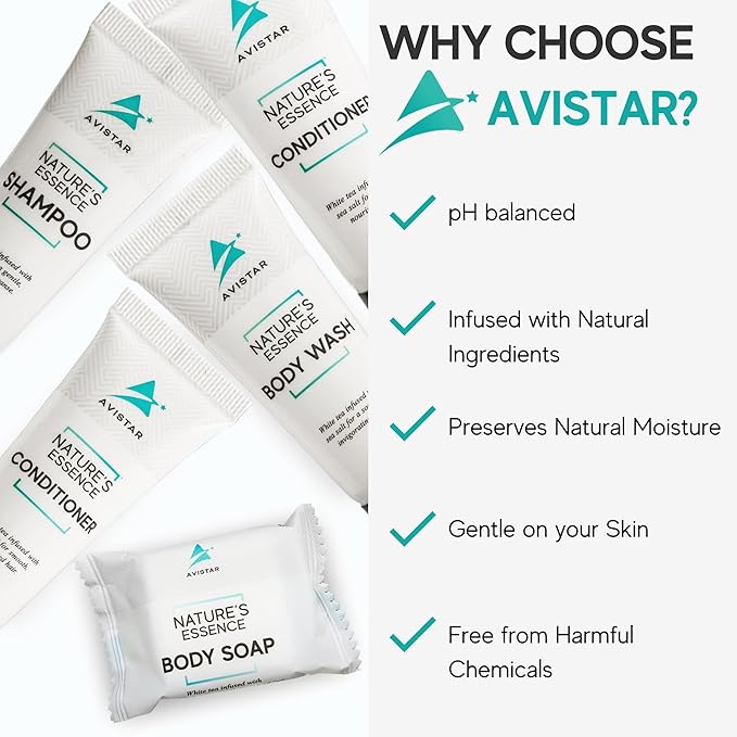 270 Piece Hotel Soap & Bulk Toiletries - Airbnb Essentials for Hosts & Guests - Hotel Shampoo & Conditioner Supplies for Guests, Hotel Toiletries Bulk Set, Mini Bulk Travel Size Toiletries, Air BnB