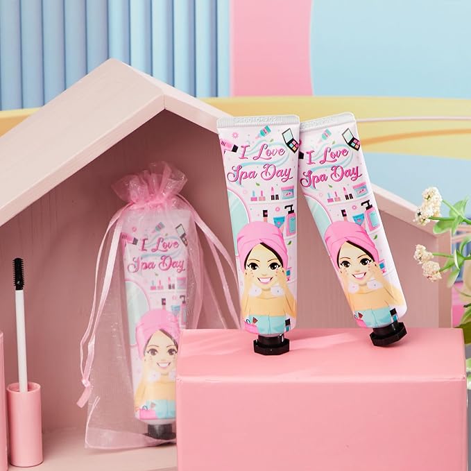 48 Sets Spa Hand Cream Gifts Bulk Baby Shower Hand Cream Travel Size Lotion Bulk Fall Thanksgiving Party Supplies Favors Birthday Wedding for Guest