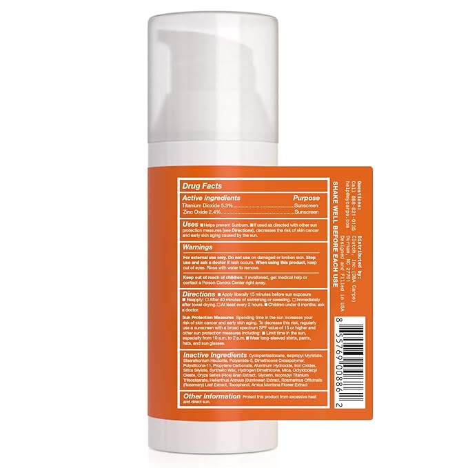 Carpe Primer Face Makeup Base ~New~ Zinc Mineral Sunscreen Face SPF 25 (Deep Tint Primer) Lasting Matte Primer For Oily Skin And Tinted Sunscreen