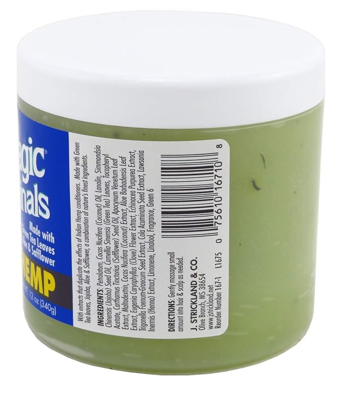 Blue Magic Originals Indian Hemp 12 Ounce Jar (354ml) (6 Pack)