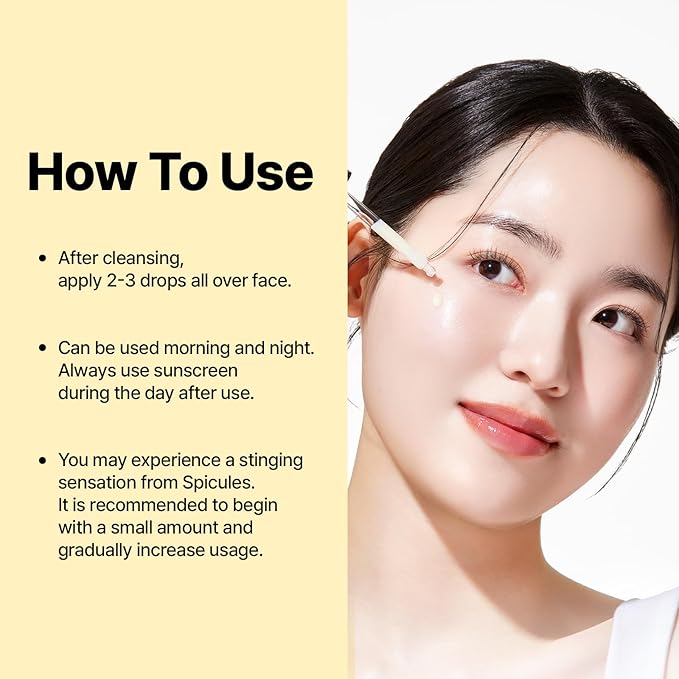 Cell Fusion C Toning C Vita Shot Ampoule, 15% Vitamin C + Spicule 300 Shot, Skin Booster Serum for Face, Exfoliation & Dark Spots, 20g / 0.7 oz.