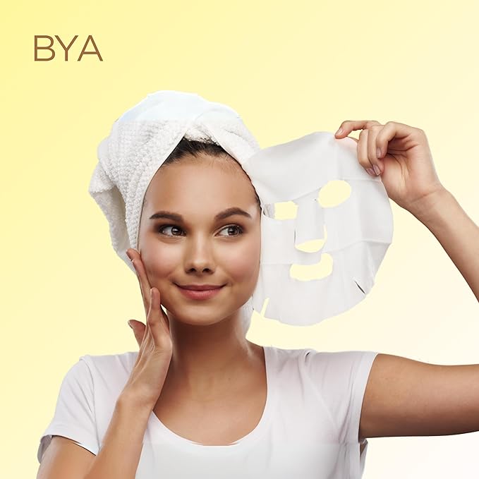 BYA x3 Rejuvenating, Anti aging, Anti pimple, Snail Mucin, Face Masks Skincare, Facial Mask, Face Mask Skin Care, Sheet Mask, Face Mask Set, Face Sheet Masks Skincare, Hydrating Face Masks Sheets