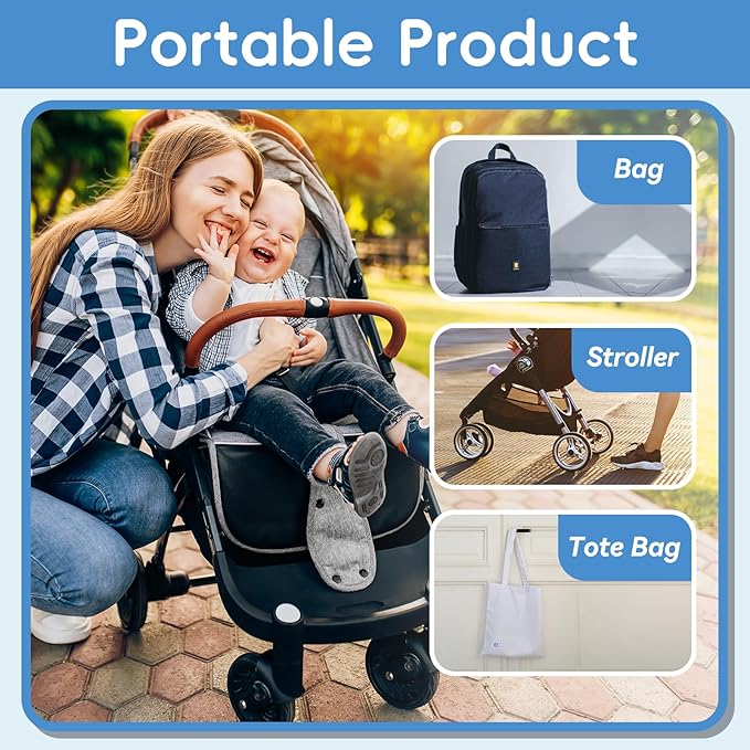 Baby Healthcare and Grooming Kit, 14 in 1 Baby Safety Set Newborn Nursery Health Care Set with Hair Brush Scale Nail Clippers for Baby Girls Boys (14 Kits Grey White)