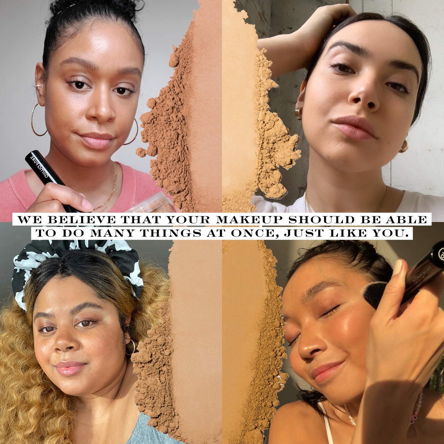 Alima Pure Matte Foundation Loose Mineral Powder Foundation Makeup, Loose Powder Makeup Oil Free Talc Free Powder, Natural Makeup Mineral Foundation Full Coverage Natural Foundation Powder .16 oz/4.5g