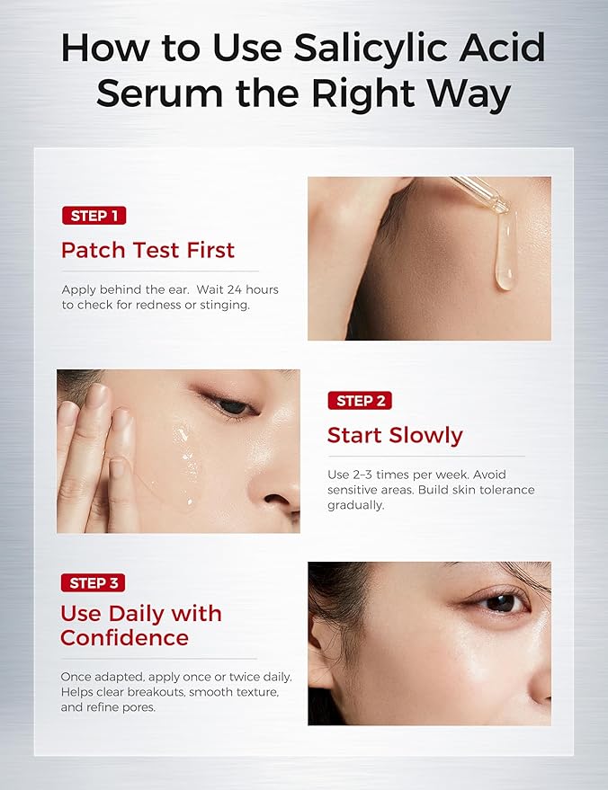 2% Salicylic Acid Serum for Acne Prone Skin | Pore Minimizer Exfoliant with AHA PHA Tranexamic Acid Niacinamide & Tembusu Extract | Oil Control & Blemish Treatment | 1 Fl Oz