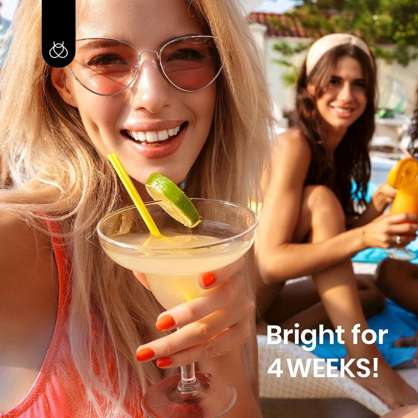 Beetles Neon Orange Gel Polish - Neon Sunset Halloween Gel Nail Polish, Bright Orange Vibrant Color Soak Off UV High Glossy Nail DIY Drawing at Salon Home Nail Art 15ml