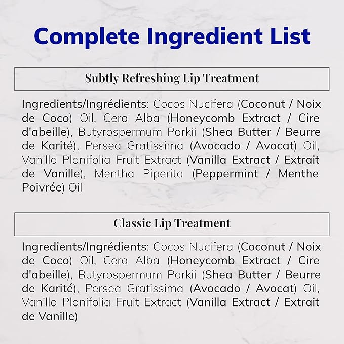 100% Natural Ultra-Hydrating Lip Balm & Conditioner-in-1 | Hydrate & Soften Dry/Chapped Lips | Silky Smooth, Never Waxy | Men & Women | Pack of 2