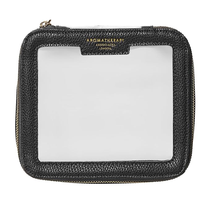 Aromatherapy Associates Mini Shower Oil Travel & Discovery Collection. 4 Premium Shower Oils (50ml each) and Handy Travel Case. Includes Revive, De-Stress, Muscle and Rose Blends (1 count)