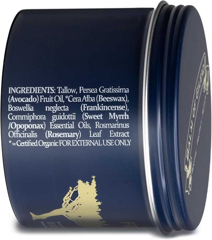BALM OF GILEAD Foot Healing Cream β Frankincense & Sweet Myrrh Moisturizer for Sensitive Skin - Relieving Foot Therapy & Diabetic Skin Healing - Deeply Nourishing & Synergistic Cream