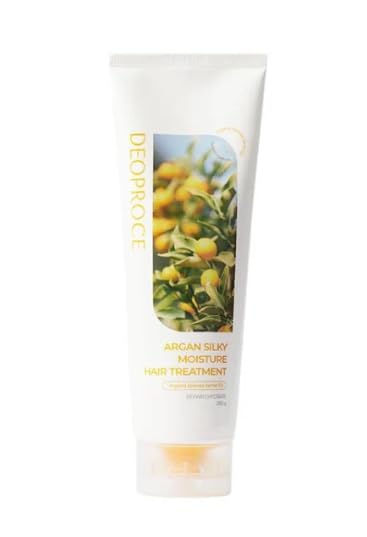 Deoproce Argan Silky Moisture Hair Treatment – Korean Hair Care for Deep Hydration and Repair, 250g