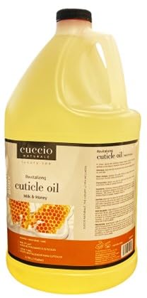 Cuccio Naturale Cuticle Revitalizing Oil, Milk & Honey, 1 Gallon/128 oz/3.78 Liter