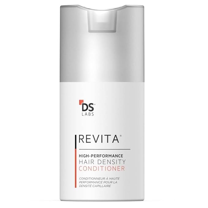 DS Labs Revita Conditioner Travel Size – High-Performance Hair Density Conditioner, Strengthening, Thickening & Volumizing, Fuller, Sulfate & Silicone Free, For Men & Women, 100mL