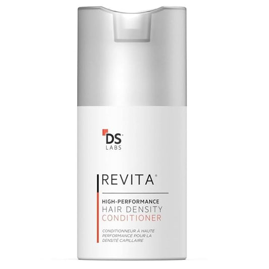 DS Labs Revita Conditioner Travel Size – High-Performance Hair Density Conditioner, Strengthening, Thickening & Volumizing, Fuller, Sulfate & Silicone Free, For Men & Women, 100mL