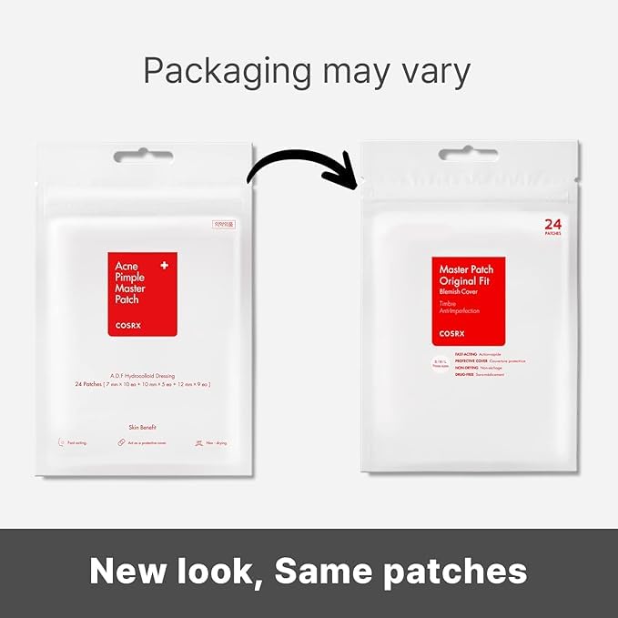 Acne Pimple Patch Absorbing Hydrocolloid Original 3 Size Patches for Blemishes and Zits Cover, Spot Stickers for Face and Body, Not Tested on Animals