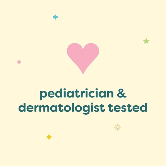 Babyganics Baby Shampoo + Body Wash Pump Bottle, Chamomile Verbena, 16oz, 3 Pack