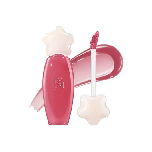 dasique Pure Water Lip Gloss #14 Coolish 0.09 oz | Variety of Colors | Dewy Gloss | Buildable Gloss Tesxture | Non-Sticky | K-beauty