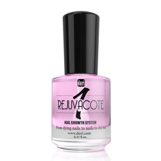 duri Rejuvacote 1 Original Maximum Strength Nail Growth System Base, Top Coat - Nails Hardening, Repair, Chipping, Strengthen, Breaking and Brittle Treatment, by Duri cosmetics (Pack of 1)