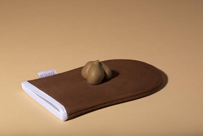 Bronzing Mitt and Medium Tanning Mousse - Made in the USA - Sunless Tanner for a Natural Glow