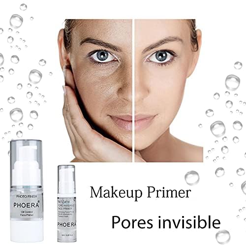 18Ml PHOERA Primer,Magical Perfecting Mattifying Base Anti-Aging WrinklesShrink Pore Primer for Face Remove Fine Lines Exfoliating Anti-Oxidation. (18Ml)