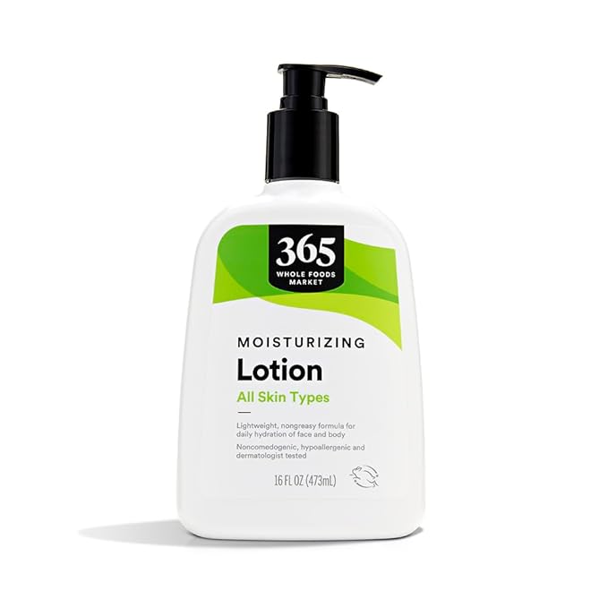 365 by Whole Foods Market, Moisturizing Lotion for Face & Body, All Skin Types, 16 Fl Oz