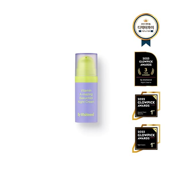 BY WISHTREND Vitamin A-mazing Bakuchiol Retinal Night Cream (0.35 Ounce (Pack of 1))