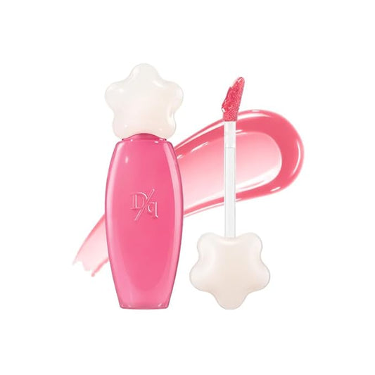 dasique Pure Water Lip Gloss #10 Melted Berry 0.09 oz | Variety of Colors | Dewy Gloss | Buildable Gloss Tesxture | Non-Sticky | K-beauty