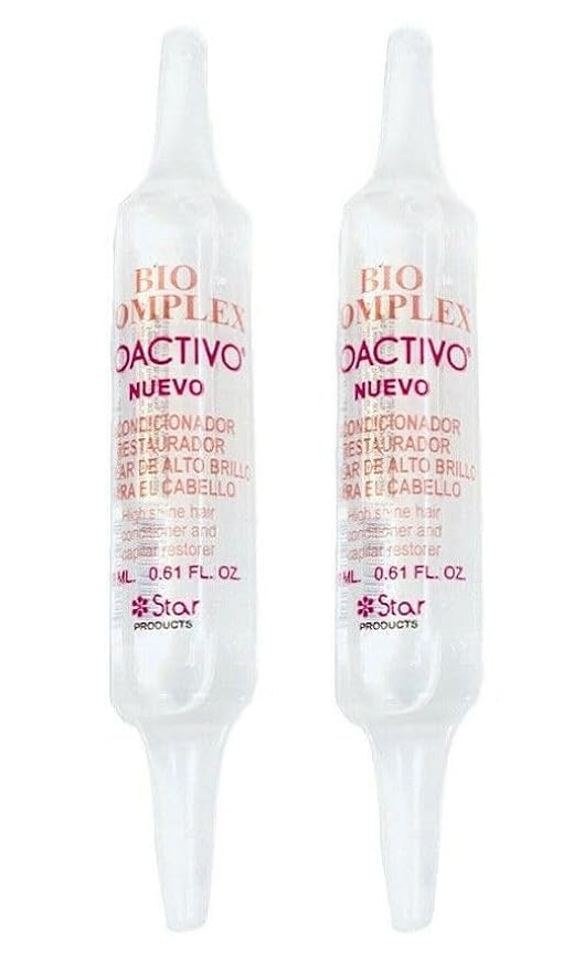 Dominican Hair Product Bio Complex Ampoulle .61oz - 1 Ampoule