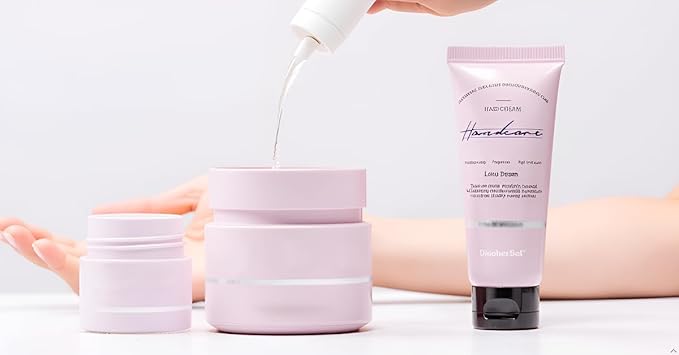 6 Pack Travel Size Hand Cream Set - 1 oz Moisturizing Lotion for Dry Cracked Hands, Lotus Dream Scented Hand Lotion Gift for Women, Nurses, Teachers, Bridesmaids Gifts