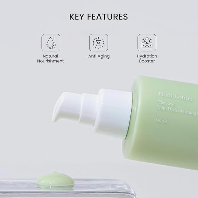 celimax Noni Hydra Firming Lotion | with Noni Extract & Hyaluronic Acid, Soothing Moisturizer for Hydrating, Face Moisturizing, For Dry & Sensitive Skin,150ml