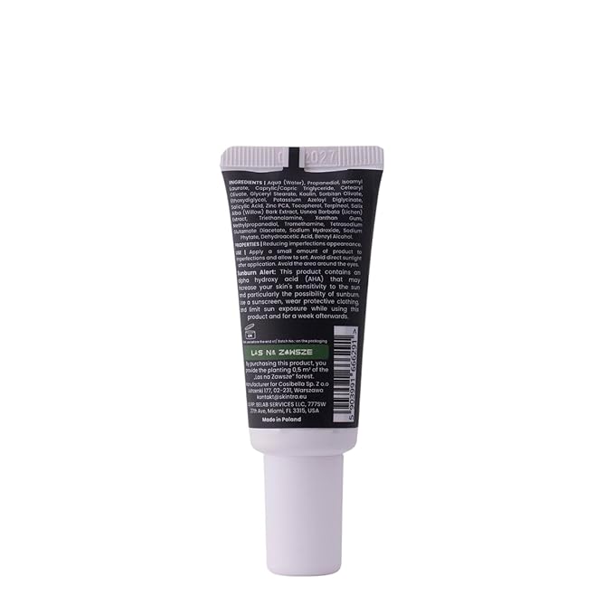 Blemish Cream - Acne Spot Treatment Acne Cream Treatment - Zinc & Salicylic Acid for Targeted Blemish Reduction - Anti-Redness Formula - Deeply Cleansing – 20 ml / Net 0.68 Fl. Oz