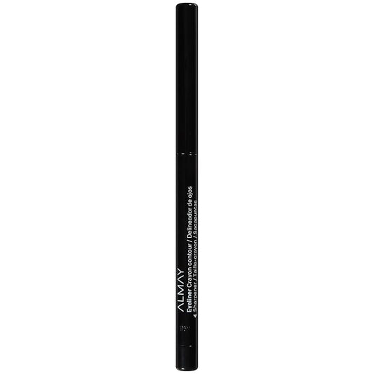 Almay All-Day Eyeliner Pencil, Hypoallergenic, Cruelty-Free, Smudge-Proof, Ophthalmologist Tested, Long Wearing and Water Resistant, 205 Black, 0.01 oz