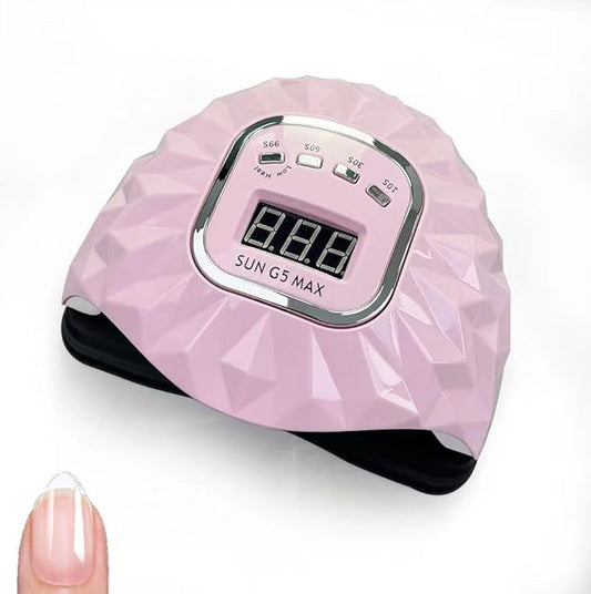 200W LED Nail Lamp for Gel Polish, Fast Nail Dryer with Automatic Sensor, 4 Timer Setting, LED Nail Light for Fingernail and Toenail Nail