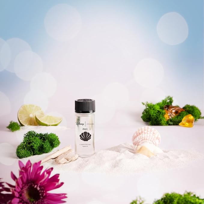 Aroma360 | Disney Under The Sea Fragrance Oil Blend | The Little Mermaid | Princess Ariel | Luxury Essential Oil Diffuser | Aromatherapy Scent Diffuser Oil | Bergamot, Ivy and Ocean 1.7 fl oz, 50 mL